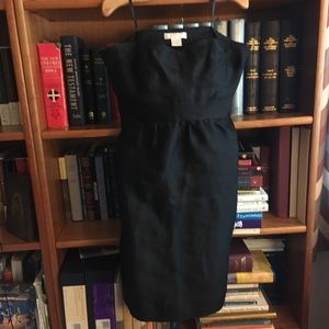 Ann Taylor | petite silk strapless lbd 4P
